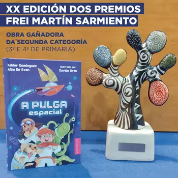  'A pulga espacial', de Alba De Evan e Xabier Domínguez, gañadora dos Premios #FreiMartinSarmiento