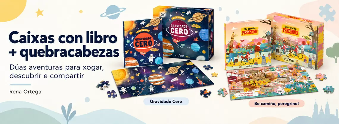 Libros + Quebracabezas