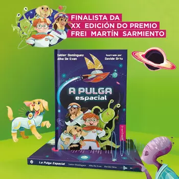 'A pulga espacial' escollida como finalista da XX edición do Premio Frei Martín Sarmiento